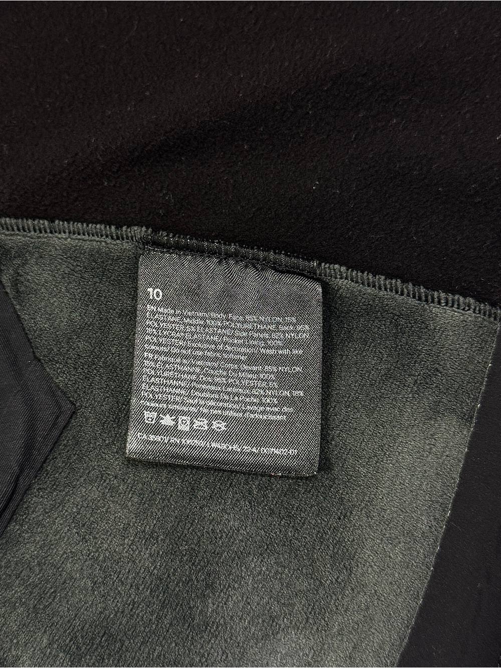 lululemon Cross Chill Black Jacket *RepelShell Size 10 - Picture 9 of 16